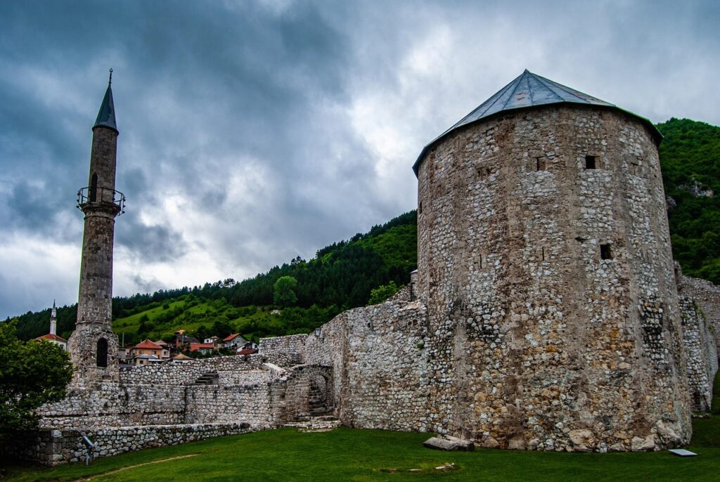 travnik, fortress, tower, turret, walls, stone, castle, bosnia and herzegovina, europe, balkan, hd wallpaper, travnik, travnik, travnik, travnik, travnik