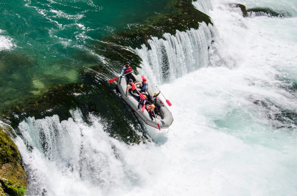 strbacki-buk-rafting-scaled rafting Una river Bosnia Strbacki Buk waterfall