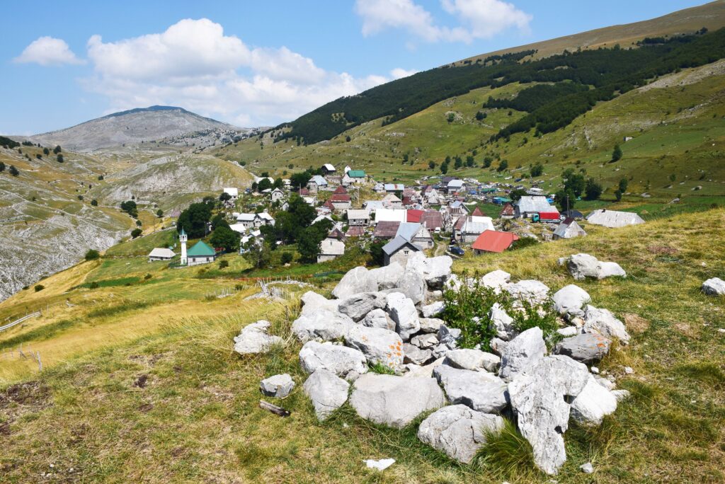 pexels-photo-29928660-29928660 Explore the picturesque Lukomir village surrounded by lush hills and clear skies in Bosnia.